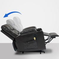 Sessel Andover Kunstleder braun 