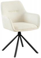 Stuhl Tipton Stoff creme 