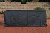 Abdeckhaube 225x190x85, Fisolo schwarz 