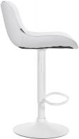 2er Set Barhocker Vonore Kunstleder weiß weiß 
