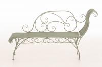 Gartenbank Karma antik-grün 