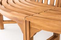 Baumbank Novum rund 250 cm teak Baumbank Novum rund 250 cm teak