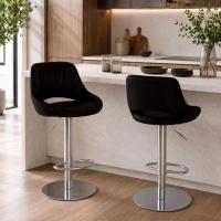 Barhocker HD Milet C Kunstleder schwarz Barhocker HD Milet C Kunstleder schwarz
