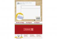 BRUNNEN Umschläge C6 klebend 25Stk. 25er Pack, VPE 20 Packungen