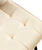 Esszimmerstuhl Gifford Samt creme 