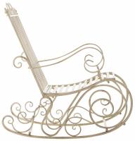 2er Set Schaukelstühle Smilla antik-creme 2er Set Schaukelstühle Smilla antik-creme