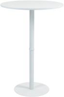 Stehtisch Hereford rund 75 cm weiß/weiß 