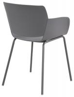 2er Set Stuhl Alpena dunkelgrau 