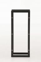 Kaminholzständer Keri 25x40x150 schwarz-matt 