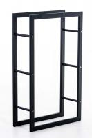 Kaminholzständer Keri V3 25x60x100 schwarz 