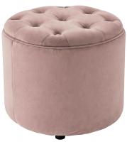 Sitzhocker Pantin Samt rosa