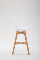 Barhocker Cannes Kunststoff Natura weiß 