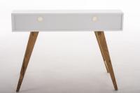 Schreibtisch Eaton 110 cm weiß 