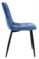 4er Set Esszimmerstühle Antibes blau 
