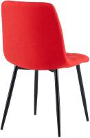 Esszimmerstuhl Antibes Stoff rot 