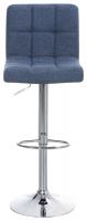 2er Set Barhocker Peru STOFF C blau 