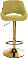 2er Set Barhocker Milet Stoff G grün 