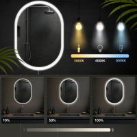 Badspiegel Karishma 70x50 ohne Bluetooth klarglas 