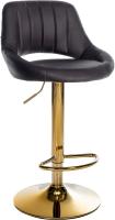 Barhocker Milet Kunstleder gold braun 