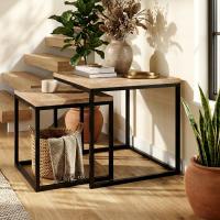 Beistelltisch 2er Set Talero natura 