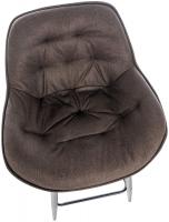 Barhocker Gibson Stoff braun 