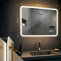 Badspiegel Jericho 60x80 mit Bluetooth klarglas 