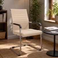 2er Set Besucherstuhl Hakon creme 2er Set Besucherstuhl Hakon creme