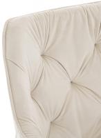 Stuhl Tanna Samt creme 