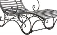 Gartenliege Amiens bronze 