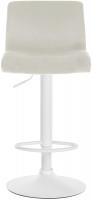 Barhocker Hover Samt W creme 