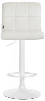 2er Set Barhocker Peru Samt weiß creme 