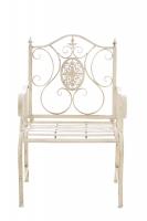 2er Set Gartenstühle Punjab antik-creme 