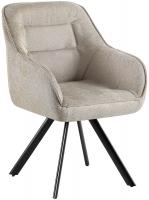 Stuhl Pettuli Stoff creme 