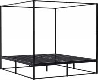 Himmelbett Batoni 180x200 schwarz