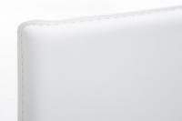 Barhocker Avola Leder Flach B78 weiß Barhocker Avola Leder Flach B78 weiß