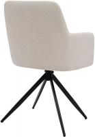 Esszimmerstuhl Olema Stoff Teddy creme 