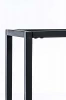 Kaminholzständer Hetta 25x60x150 cm schwarz 