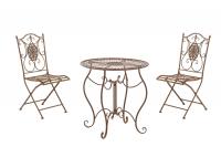 Sitzgruppe Aldeano antik braun