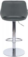 2er Set Barhocker HD Milet C Kunstleder grau 