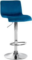 Barhocker Hover Samt C blau 