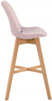 Barhocker Cannes Samt natura pink 