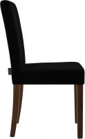 2er Set Esszimmerstuhl Ina Cord antik dunkel schwarz 