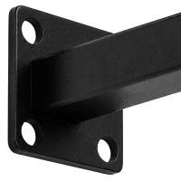 Wandgarderobe Merton 295,5x35x220 cm schwarz Wandgarderobe Merton 295,5x35x220 cm schwarz