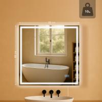 Badspiegel Jaffrey 80x80 ohne Bluetooth klarglas Badspiegel Jaffrey 80x80 ohne Bluetooth klarglas