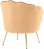 Stuhl Rosita Samt gelb 