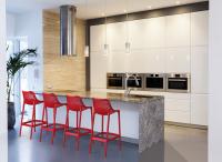 2er Set Barhocker Air  rot 