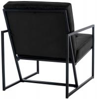 Lounger Avon Samt schwarz Lounger Avon Samt schwarz