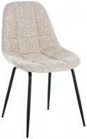 Stuhl Tom Stoff creme 