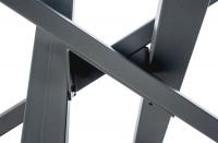 Tischbeine Jimmy 120x60x72 grau 