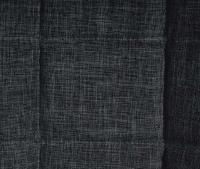 2er Set Stuhl Tom Stoff schwarz 